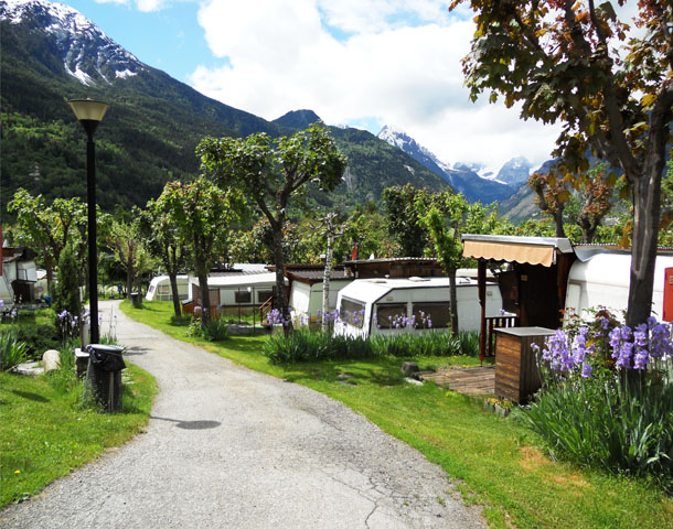 camping mont blanc la salle